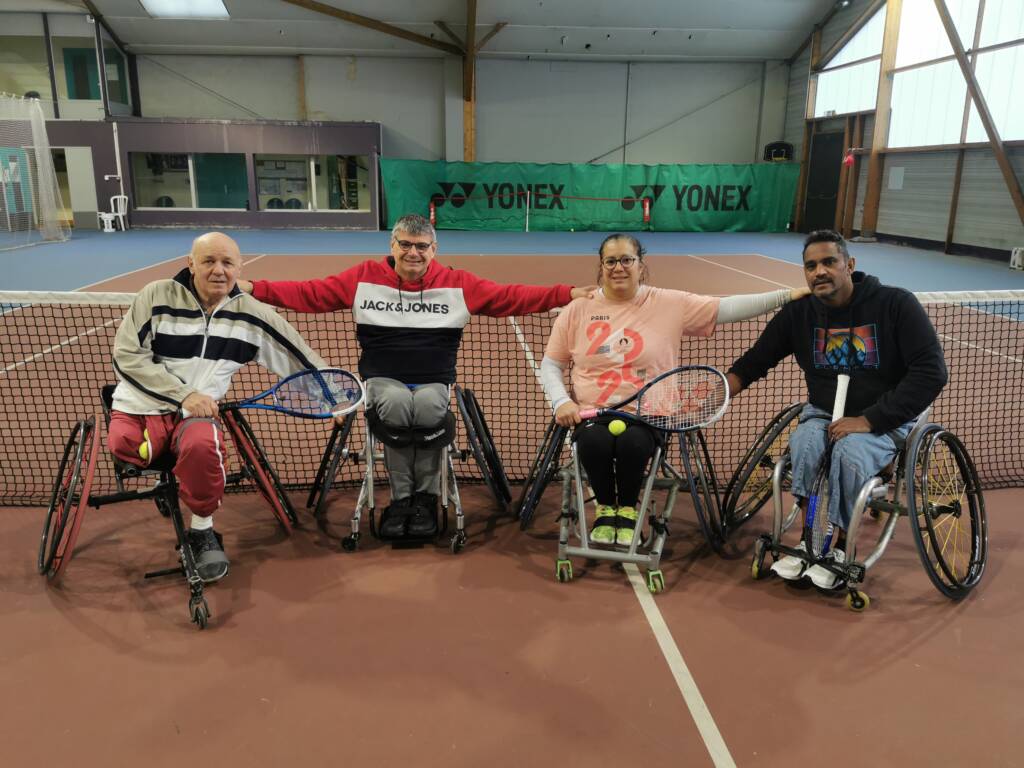 Joueurs paratennis